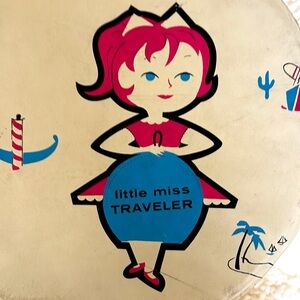 Vintage Chid’s Travel Case